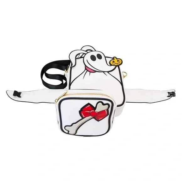 LOUNGEFLY DISNEY THE NIGHTMARE BEFORE CHRISTMAS ZERO CROSSBUDDIES BAG - Picture 8 of 10